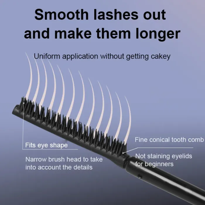 Lengthening & Curling Mascara – Waterproof, Smudge-Proof Lash Booster