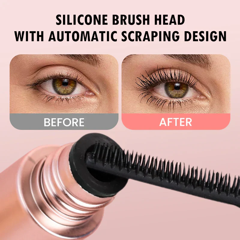 Lengthening & Curling Mascara – Waterproof, Smudge-Proof Lash Booster