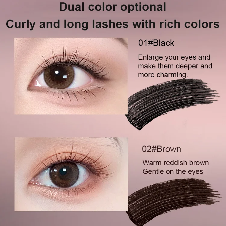 Lengthening & Curling Mascara – Waterproof, Smudge-Proof Lash Booster