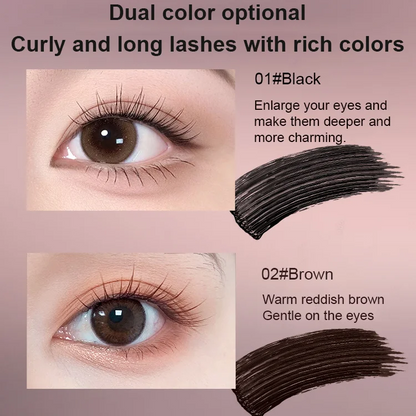 Lengthening & Curling Mascara – Waterproof, Smudge-Proof Lash Booster