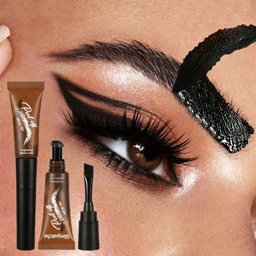Instant Peel-Off Eyebrow Gel – Long-Lasting Natural Brow Tint