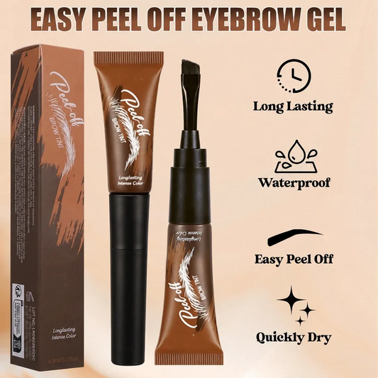 Instant Peel-Off Eyebrow Gel – Long-Lasting Natural Brow Tint