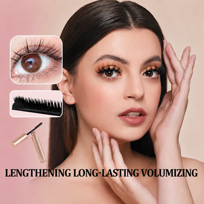 Lengthening & Curling Mascara – Waterproof, Smudge-Proof Lash Booster